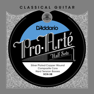 D'Addario SCF-3B Pro-Arte Basses Composite/Flamenco