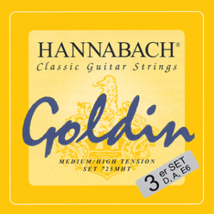 Hannabach 725 Goldin, Basses Only