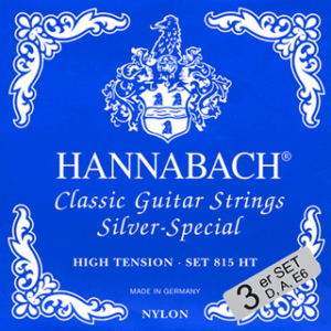 Hannabach 815HT Silver Special High Tension, Basses Only