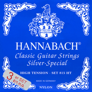Hannabach 815SHT Silver Special Super High Tension, Trebles Only