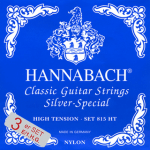 Hannabach 815HT Silver Special High Tension, Trebles Only