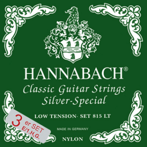 Hannabach 815SLT Silver Special Super Low Tension, Basses Only