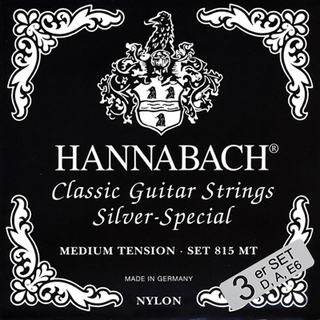 Hannabach 815MT Silver Special Medium Tension, Basses Only