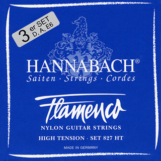 Hannabach 827 Flamenco Classic High Tension, Basses Only