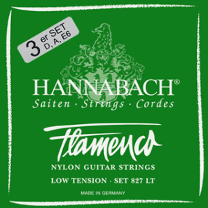 Hannabach 827 Flamenco Classic Low Tension, Basses Only