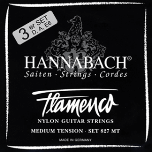 Hannabach 827 Flamenco Classic Medium Tension, Basses Only