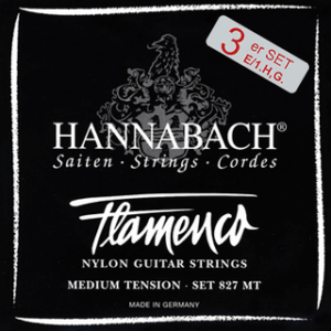 Hannabach 827 Flamenco Classic Medium Tension, Trebles Only