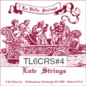 La Bella TL6CRS#4 Renaissance Lute Strings