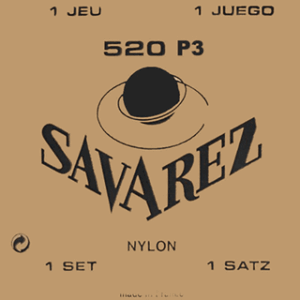 Savarez 520P3 Traditional, High Tension (Red Card)